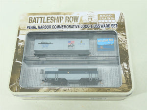 N Micro-Trains MTL 99321061 Battleship Row Pearl Harbor USS Ward & FTB Diesel