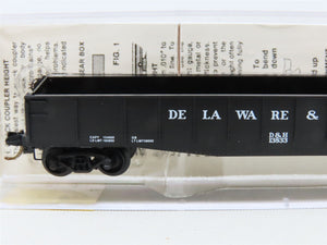 N Scale Micro-Trains MTL 46310 D&H Delaware & Hudson 50' Gondola #13833