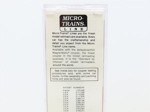 N Scale Micro-Trains MTL 46310 D&H Delaware & Hudson 50' Gondola #13833