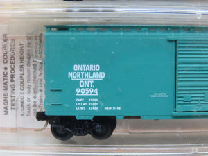 N Scale Micro-Trains MTL 20376-2 ONT Ontario Northland 40' Box Car 2-Pack SEALED