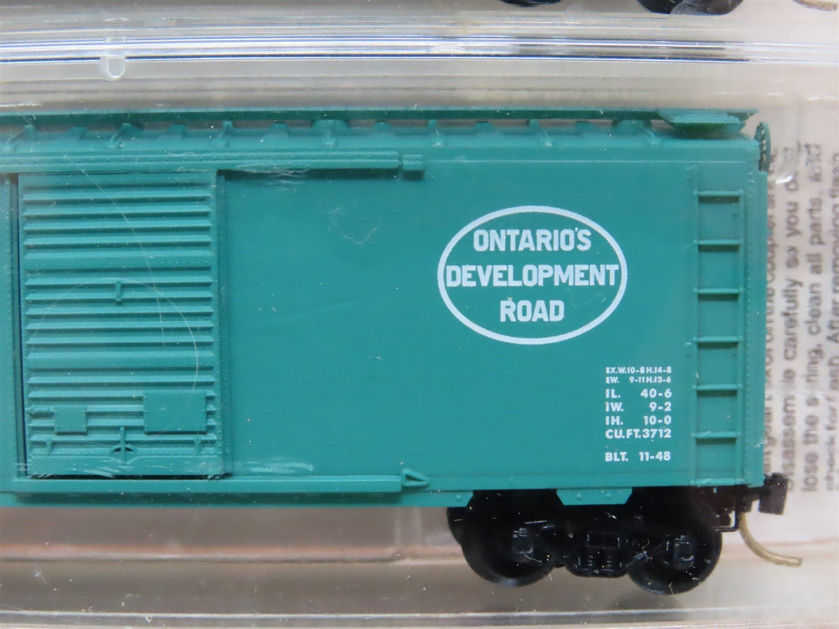 N Scale Micro-Trains MTL 20376-2 ONT Ontario Northland 40&#39; Box Car 2-Pack SEALED