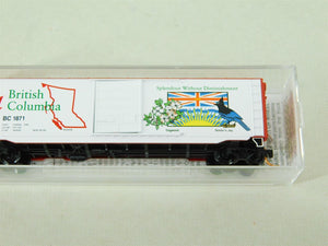 N Scale Micro-Trains MTL 07700151 BC British Columbia 40' Boxcar #1871