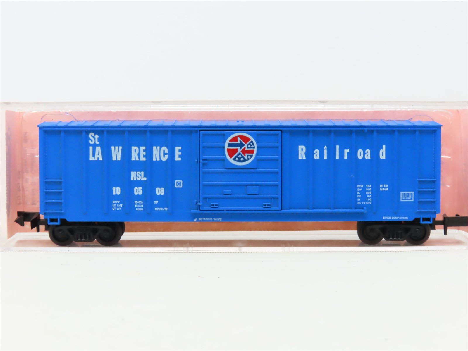 N Scale Roundhouse 8302 NSL St Lawrence Railroad Single Door Box Car #1005