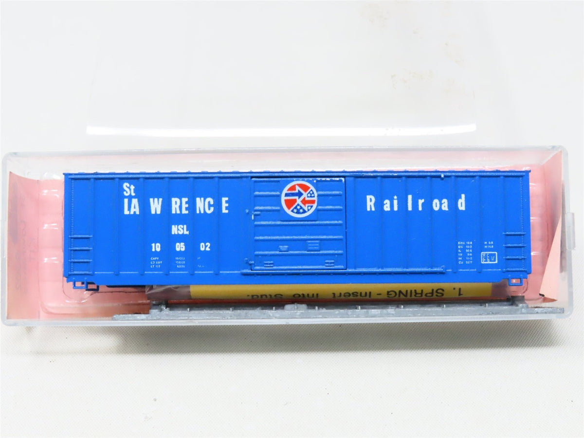 N Scale Roundhouse 8302 NSL St Lawrence Railroad Single Door Box Car #100502 Kit