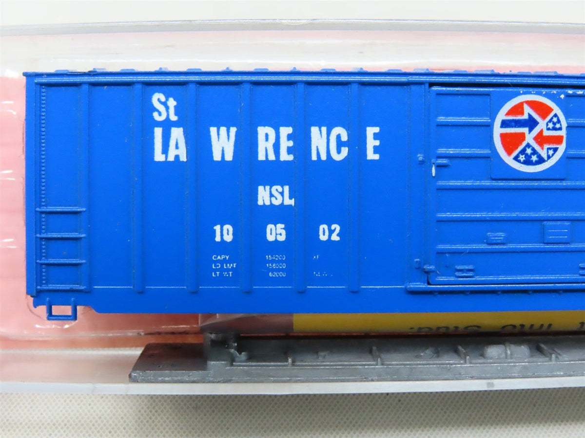 N Scale Roundhouse 8302 NSL St Lawrence Railroad Single Door Box Car #100502 Kit