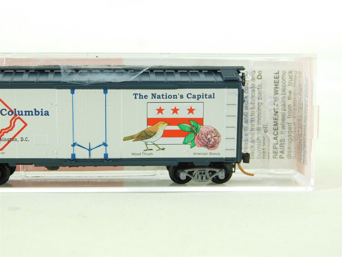 N Scale Micro-Trains MTL DC District Of Columbia 40&#39; Boxcar #1800