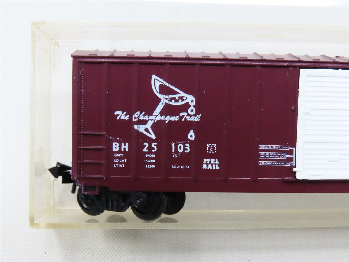 N Scale Roundhouse BH Bath &amp; Hammondsport Single Door Box Car #25103