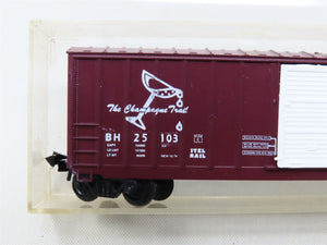 N Scale Roundhouse BH Bath & Hammondsport Single Door Box Car #25103