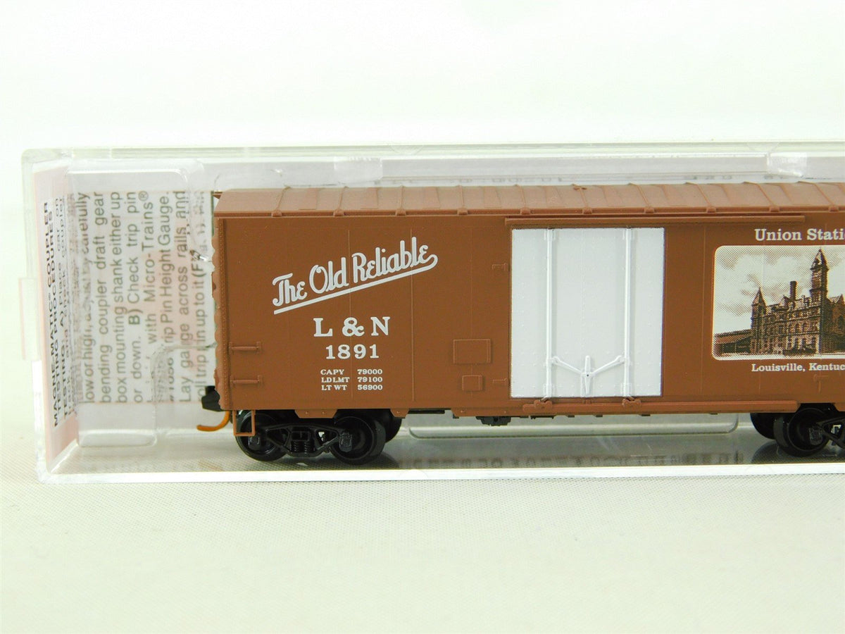 N Micro-Trains MTL NSC 08-01 L&amp;N The Old Reliable &quot;Union Station&quot; 40&#39; Boxcar