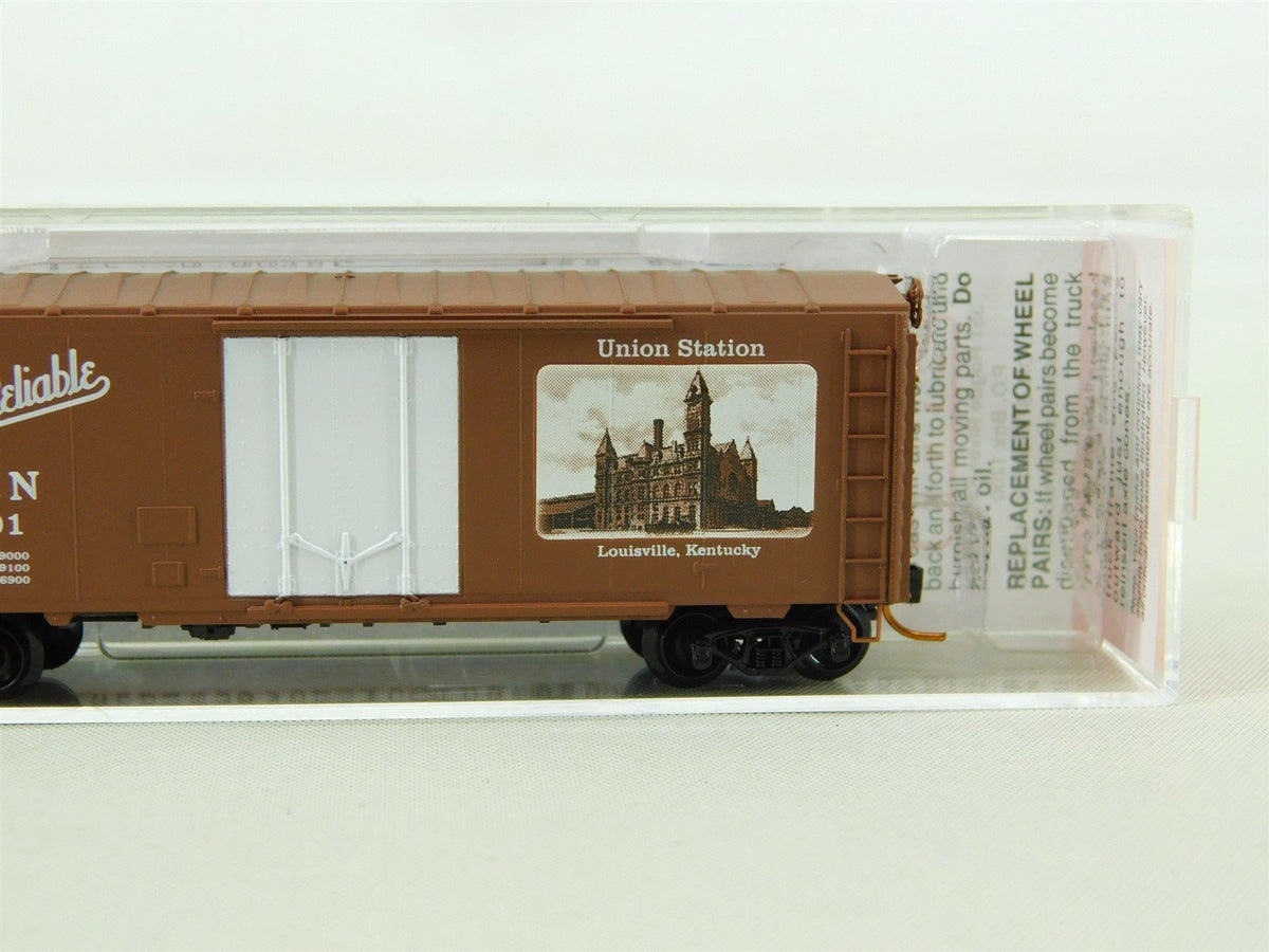 N Micro-Trains MTL NSC 08-01 L&amp;N The Old Reliable &quot;Union Station&quot; 40&#39; Boxcar