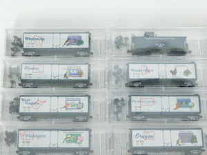 N Scale Micro-Trains Line MTL USA State Car Series - COMPLETE 51 CAR SET