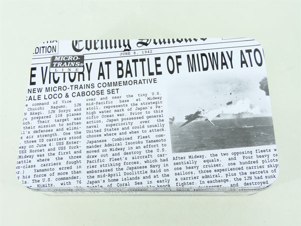 総合2位MICRO TRAINS Battle of Midway Commemorative Freight Car Set 外国車輌