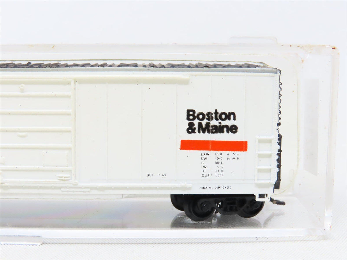 N Scale Life-Like Bev-Bel 4425-4 BM Boston &amp; Maine 50&#39; Single Door Box Car #3258
