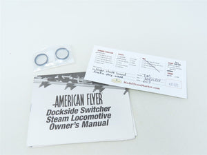 S Scale Lionel American Flyer 6-48040 ATSF 0-6-0T Steam Dockside Switcher #2174