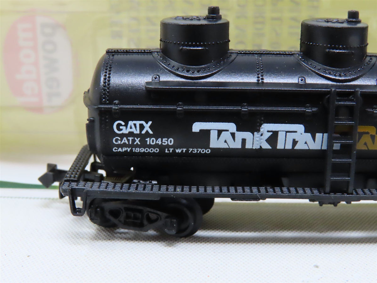 N Scale Model Power 3417 GATX Tank Train Triple Dome Tank Car #10450