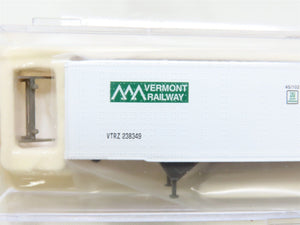 N Scale Atlas 2966 VTRZ Vermont Railway 45' Trailer #238349