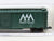 N Scale Atlas 3630 VTR Vermont Railway 50' Double Door Box Car #617