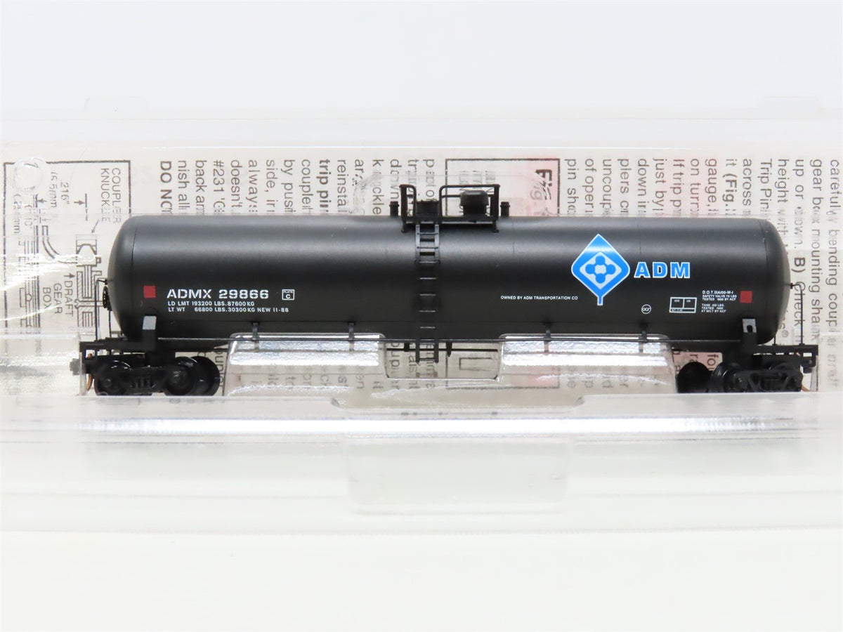 N Scale Micro-Trains MTL 110020 ADMX ADM Transportation 56&#39; Tank Car #29866