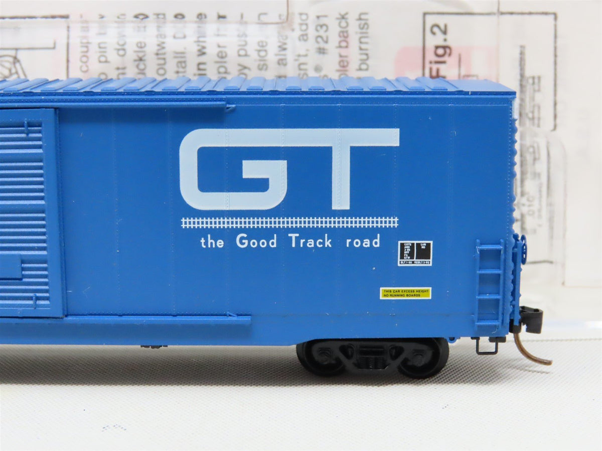 N Scale Micro-Trains MTL 104010 GTW Grand Trunk Western 60&#39; Box Car #384063