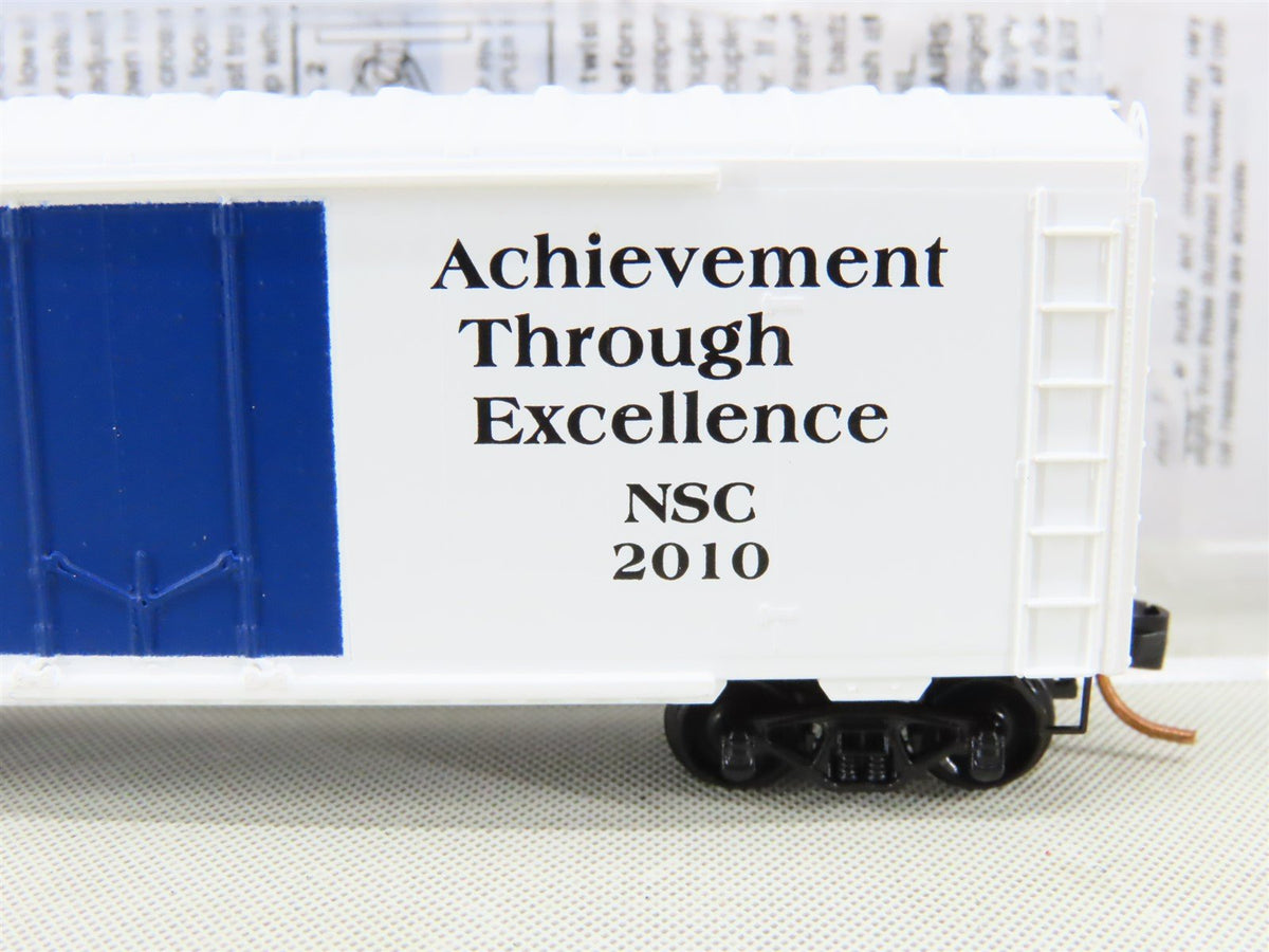N Scale Micro-Trains MTL NSC 10-01 Achievement Through Excellence Box Car #2010