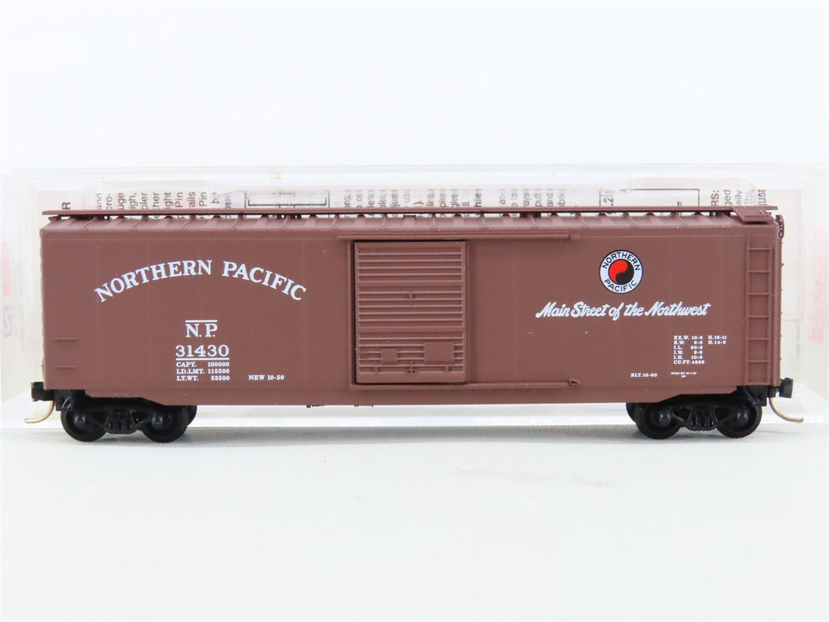 N Scale Micro-Trains MTL 31060 NP Northern Pacific 50&#39; Box Car #31430