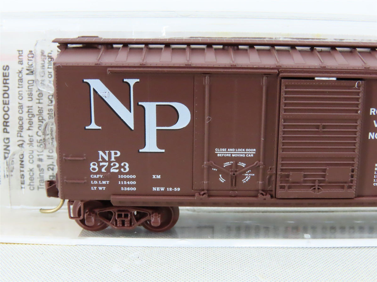 N Scale Micro-Trains MTL 22040 NP Northern Pacific 40&#39; Box Car #8723