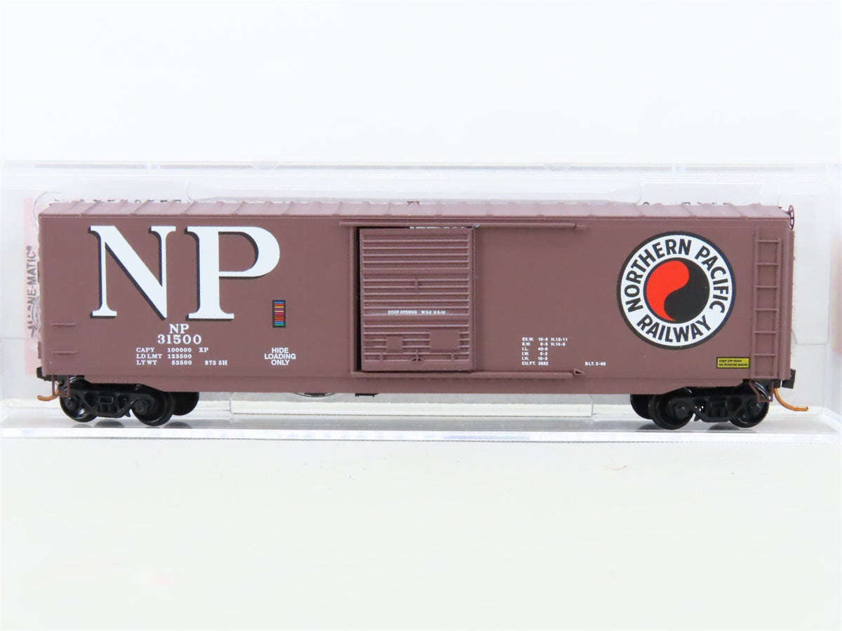 N Scale Micro-Trains MTL 07700270 NP Northern Pacific 50&#39; Box Car #31500