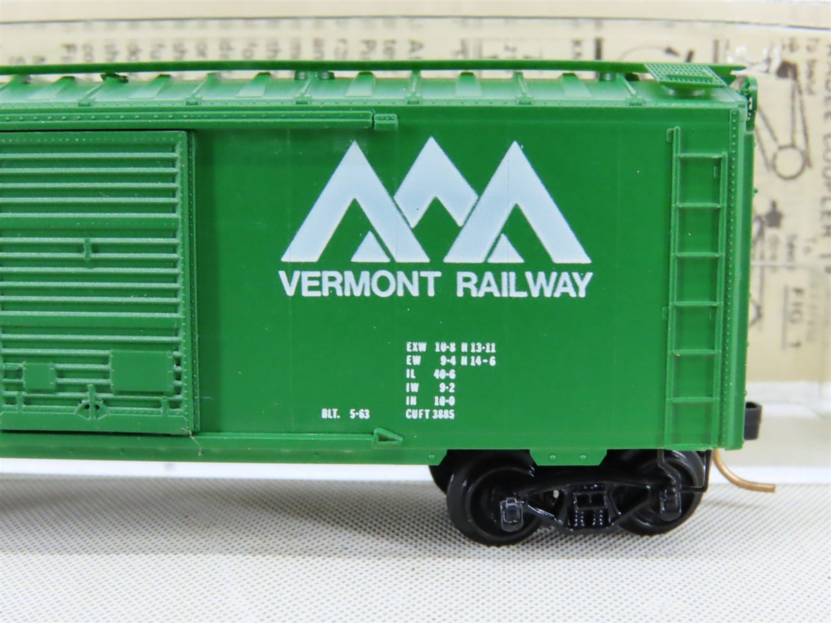 N Scale Kadee Micro-Trains MTL 20200 VTR Vermont Railway 40&#39; Box Car #401