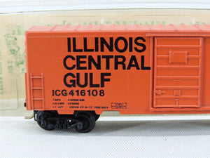 N Kadee Micro-Trains MTL 24298 ICG Illinois Central Gulf 40' Boxcar - Blue Label