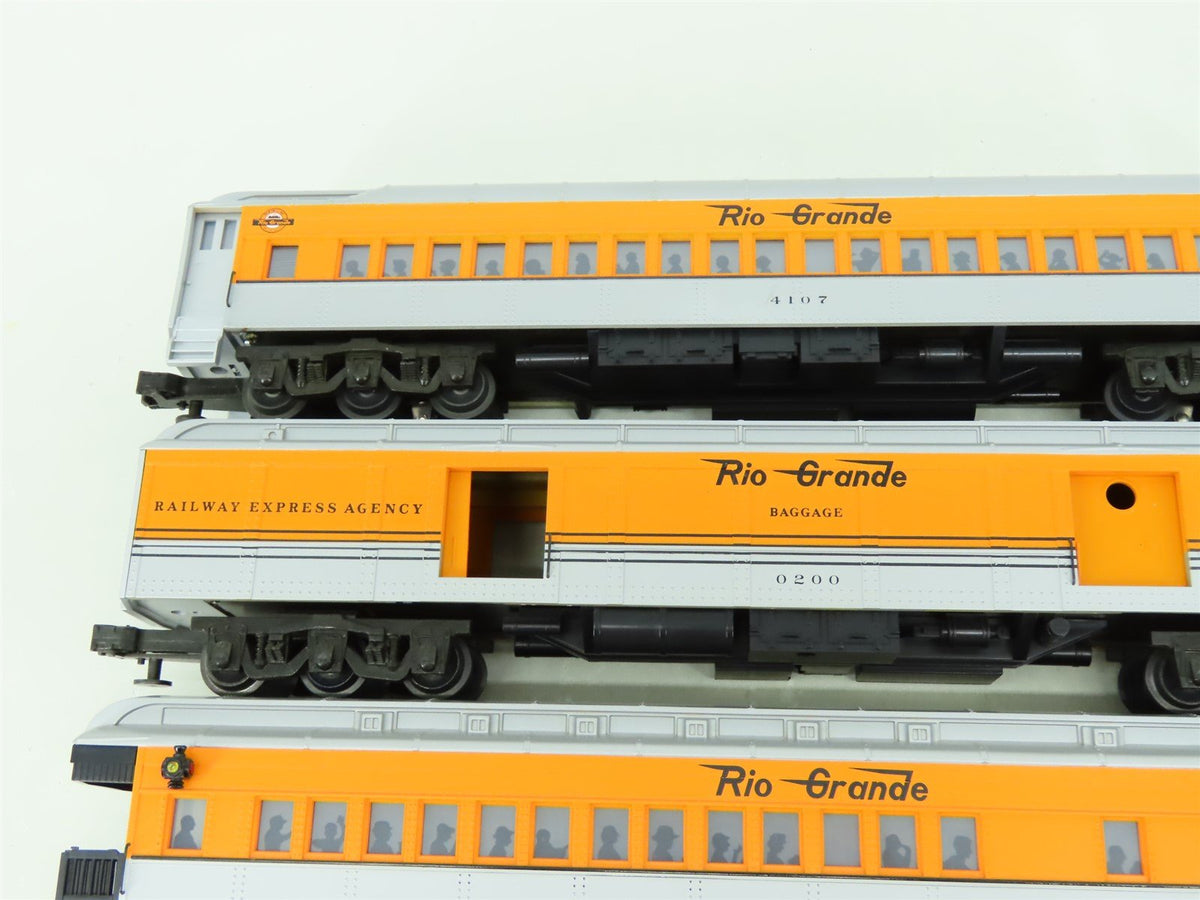 O Gauge 3-Rail Williams D&amp;RGW Rio Grande Madison Passenger 5-Car Set