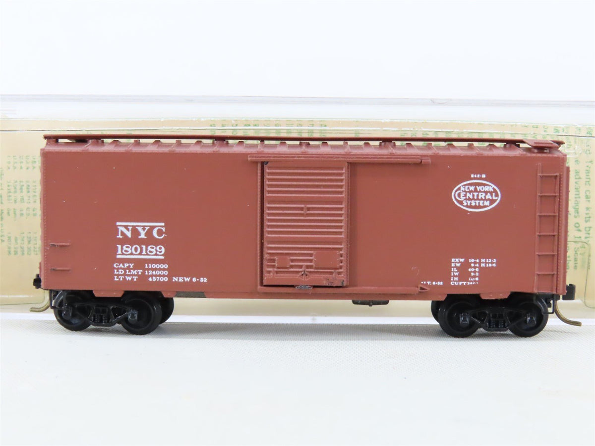 N Kadee Micro-Trains MTL 20047 NYC New York Central 40&#39; Box Car - Blue Label
