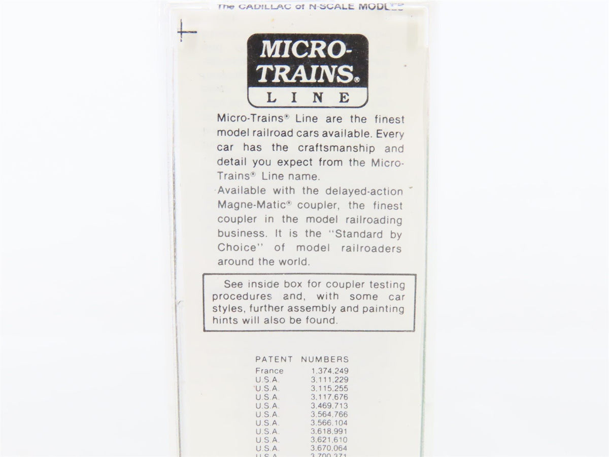 N Micro-Trains MTL 20680 GN Great Northern &quot;Goat&quot; 40&#39; Single Door Box Car #39992