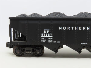 O Gauge 3-Rail K-Line NP Northern Pacific 4-Bay Hopper #87587 w/ Load