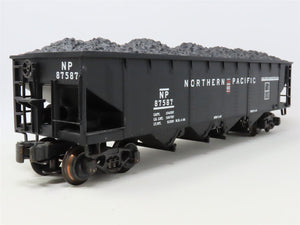 O Gauge 3-Rail K-Line NP Northern Pacific 4-Bay Hopper #87587 w/ Load