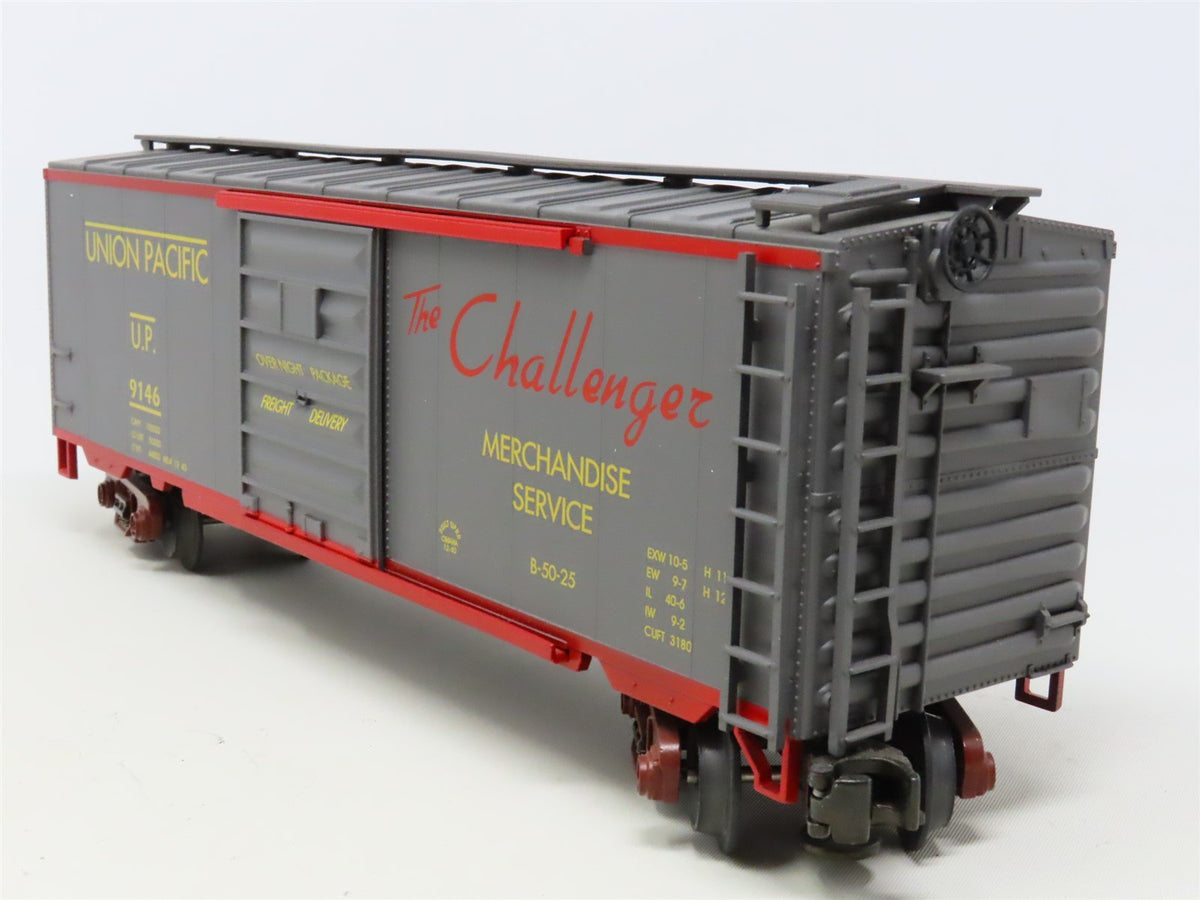 O Gauge 3-Rail MTH MT-9301L UP Union Pacific &quot;The Challenger&quot; Box Car #9146