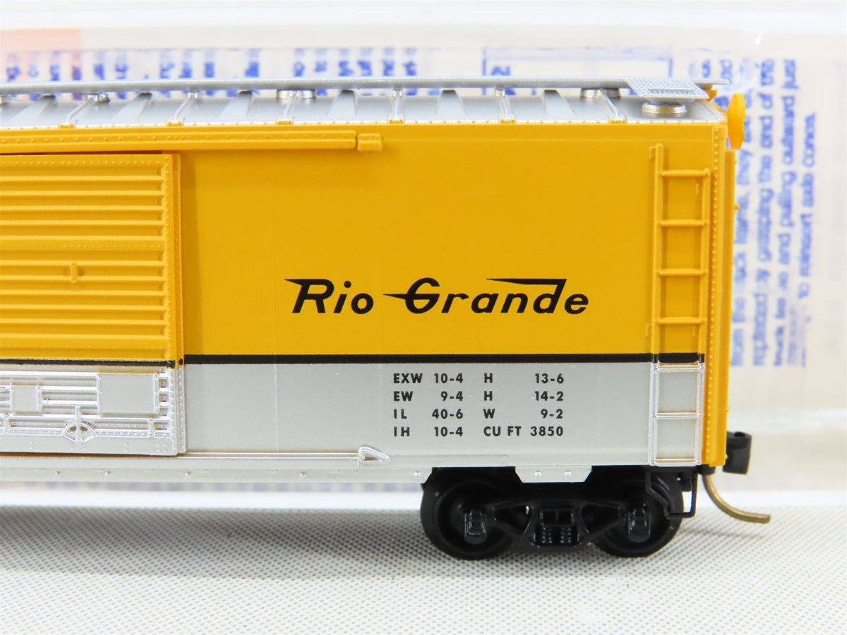 N Scale Micro-Trains MTL 6464-650 D&amp;RGW Rio Grande Box Car #6464650