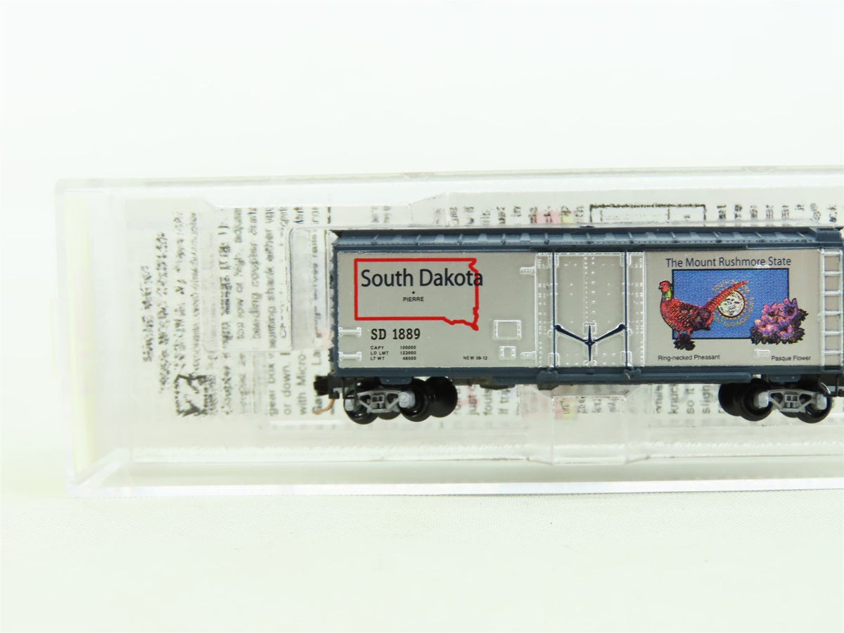 Z Scale Micro-Trains MTL 50200549 SD South Dakota 40&#39; Standard Box Car #1889
