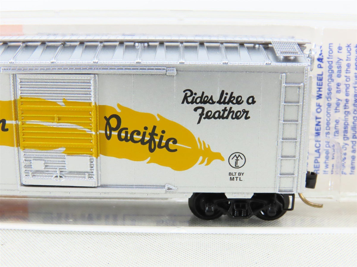 N Scale Micro-Trains MTL 6464-100 WP Western Pacific &quot;Feather&quot; Box Car #6464100