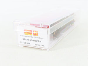 N Scale Micro-Trains MTL 02300352 GN Great Northern Double Door Box Car #3763