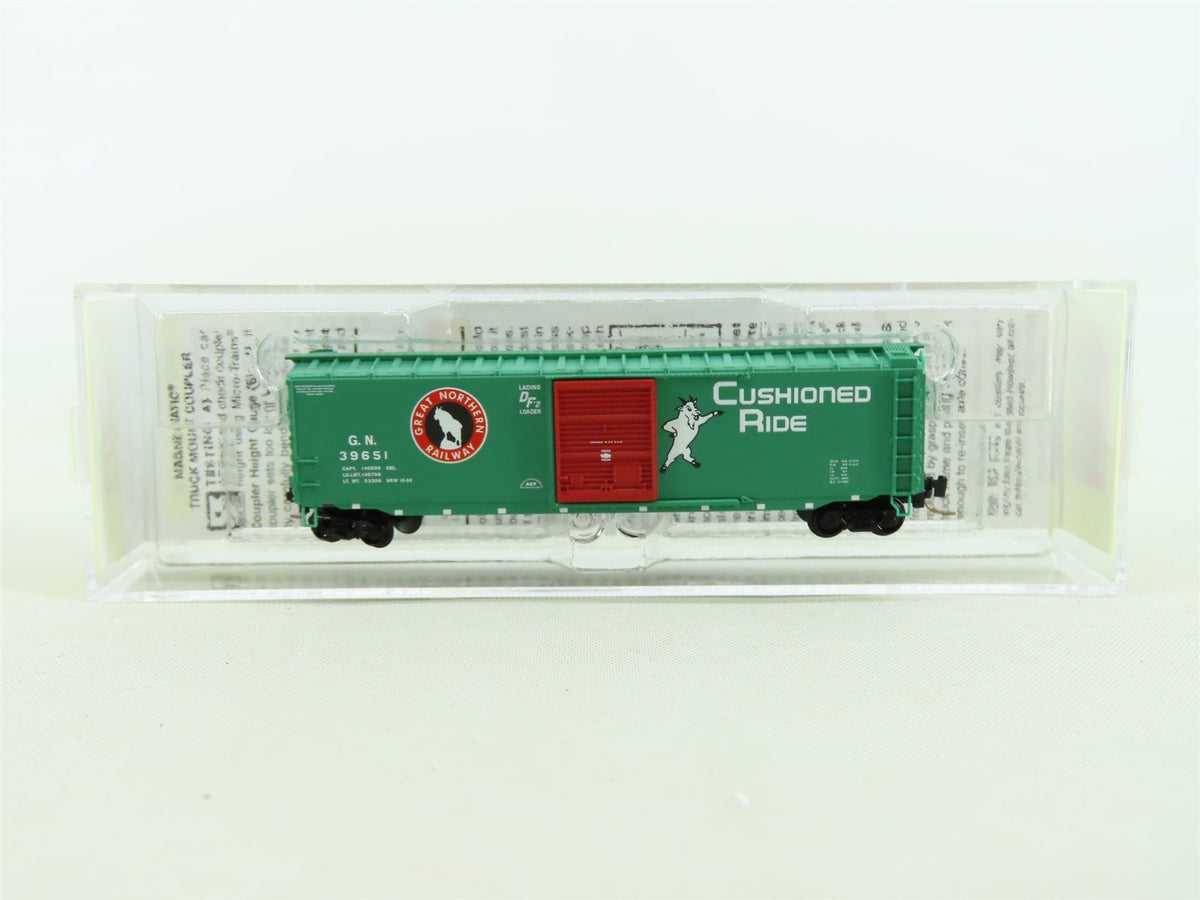 Z Scale Micro-Trains MTL 50500401 GN Great Northern &quot;Goat&quot; 50&#39; Box Car #39651