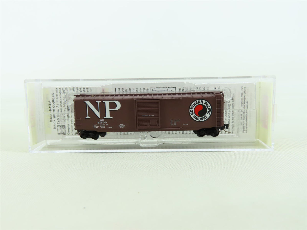 Z Scale Micro-Trains MTL 50500351 NP Northern Pacific 50&#39; Box Car #31500