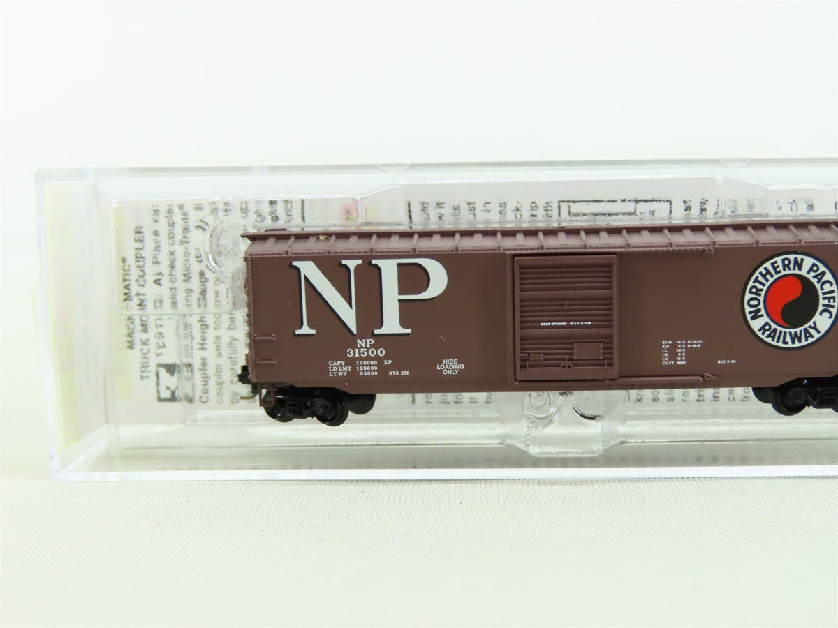 Z Scale Micro-Trains MTL 50500351 NP Northern Pacific 50&#39; Box Car #31500