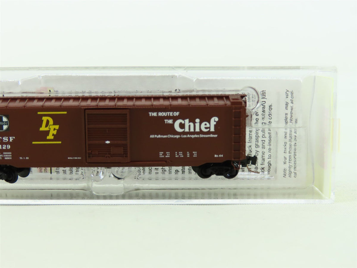 Z Scale Micro-Trains MTL 50500412 ATSF Santa Fe &quot;The Chief&quot; 50&#39; Box Car #11129