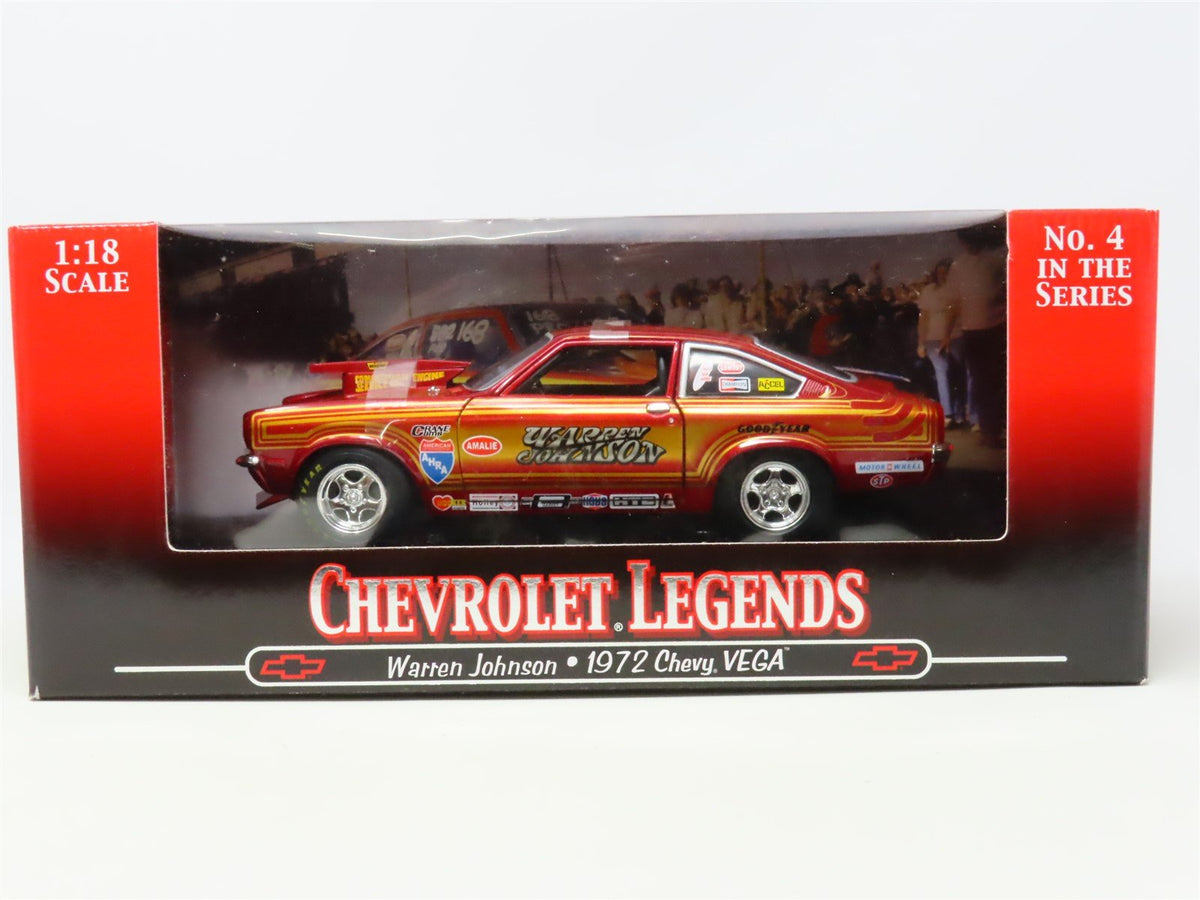 1:18 Scale Ertl Chevrolet Legends Die-Cast 29355P Warren Johnson 1972 Chevy Vega