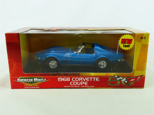 1:18 Scale Ertl American Muscle Die-Cast 33404 1968 Corvette Coupe