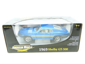 1:18 Scale Ertl American Muscle Die-Cast 33962 1969 Shelby GT-500