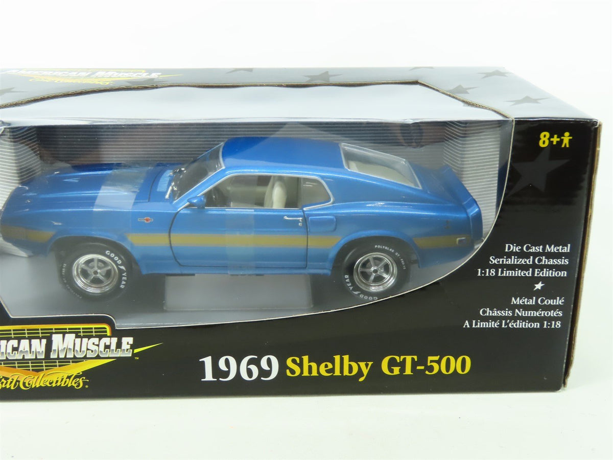 1:18 Scale Ertl American Muscle Die-Cast 33962 1969 Shelby GT-500