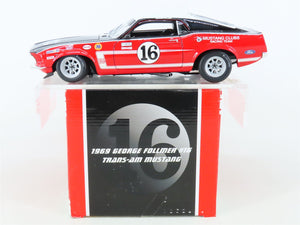 1:18 Scale WELLY Boss 302 Die-Cast 1969 George Follmer #16 Trans Am Mustang