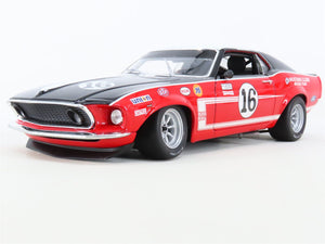 1:18 Scale WELLY Boss 302 Die-Cast 1969 George Follmer #16 Trans Am Mustang