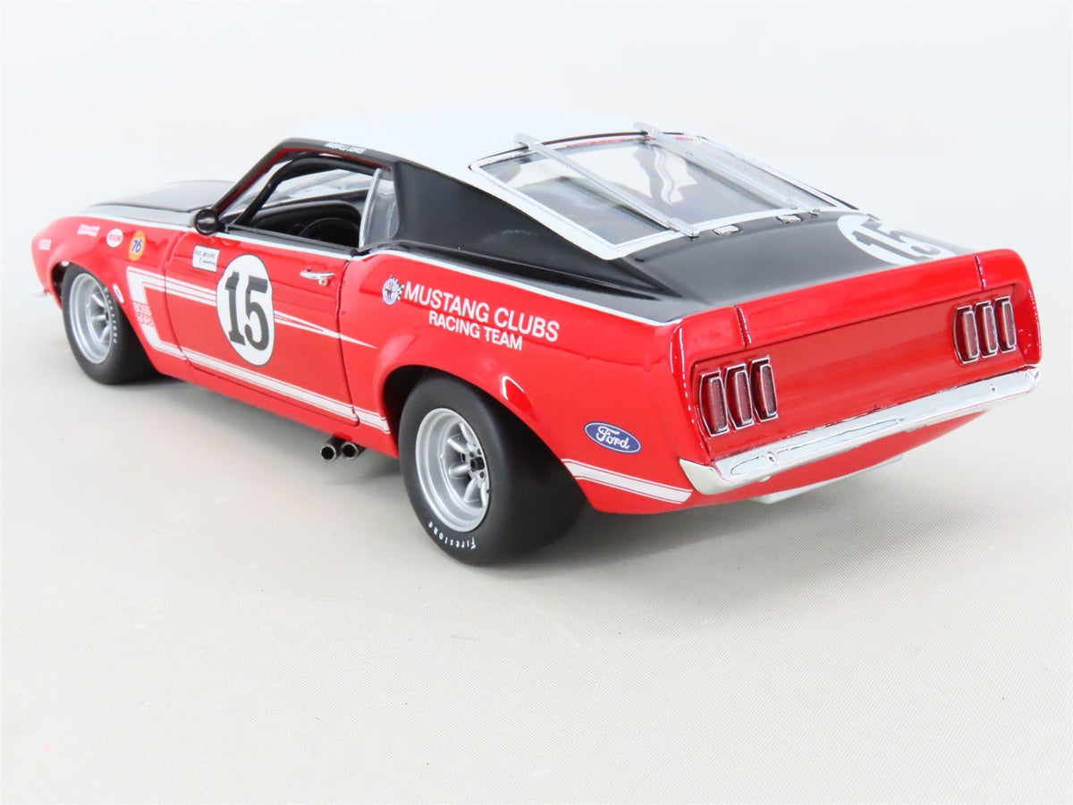 1:18 Scale WELLY Boss 302 Die-Cast 1969 Parnelli Jones #15 Trans Am Mustang